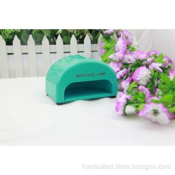 2014 Hot Selling Mini Nail Lamp 6W UV Nail Lamp (GY-LED-020) for Nail Polish Dryer